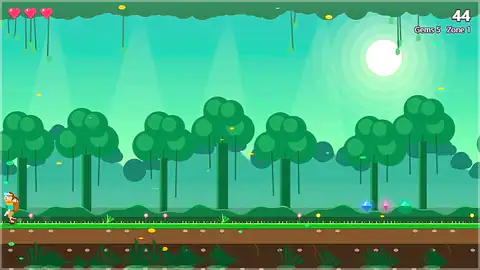 Jungle Dash game preview (Adventure, Platformer)